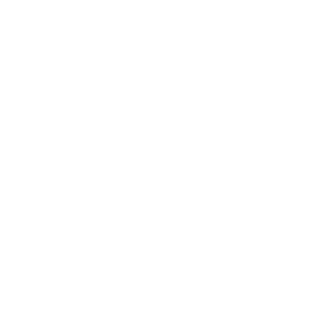 in the black retail logo white